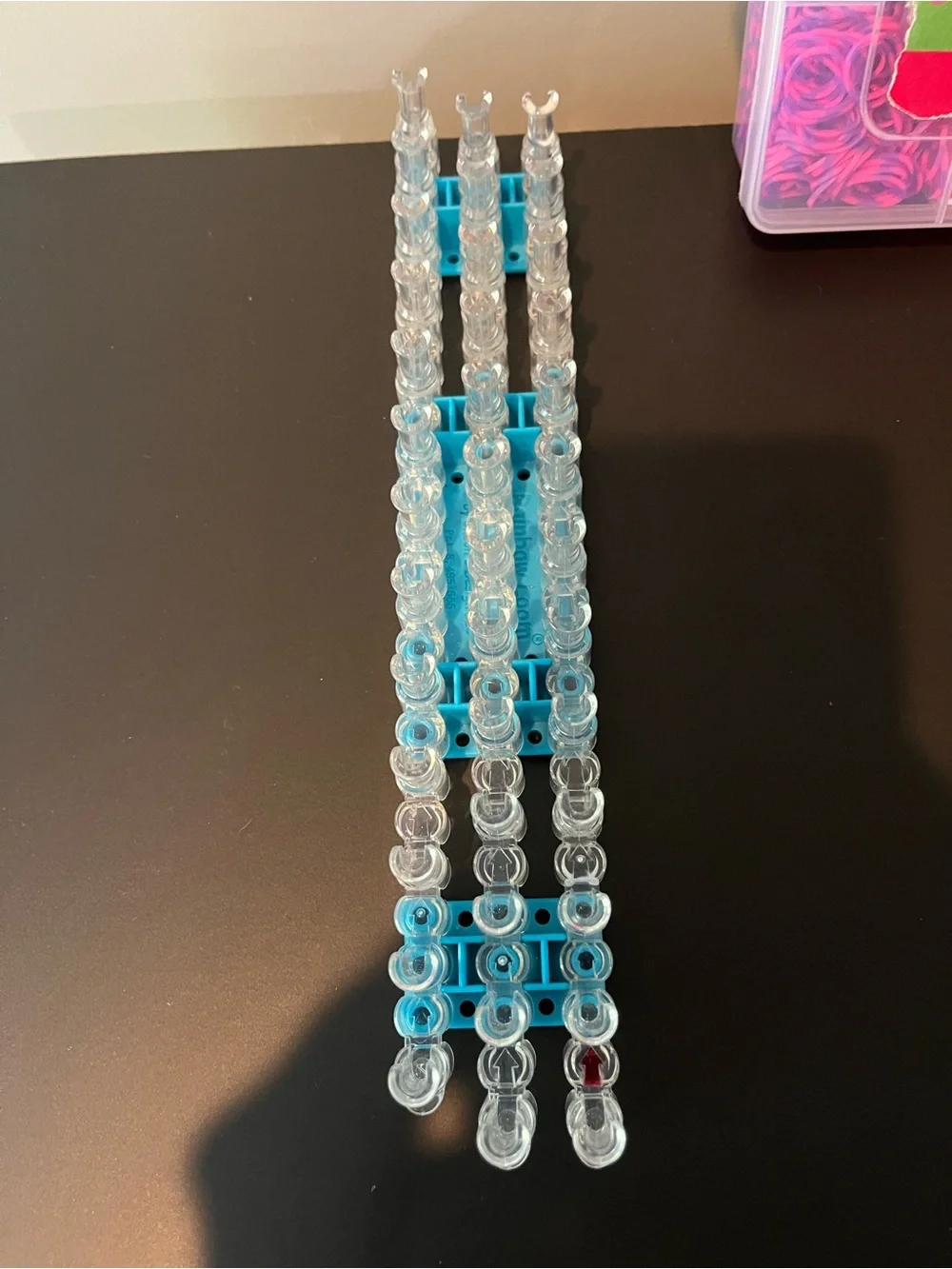 DasKid Loom Band Refill Kit with Pegboard and Weaving Hook